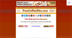 Desktop Screenshot of freecoffeesite.com